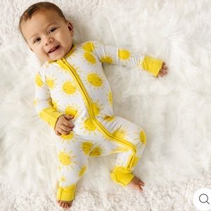 Little Sleepies Bamboo Viscose Zippy Pajamas NWT